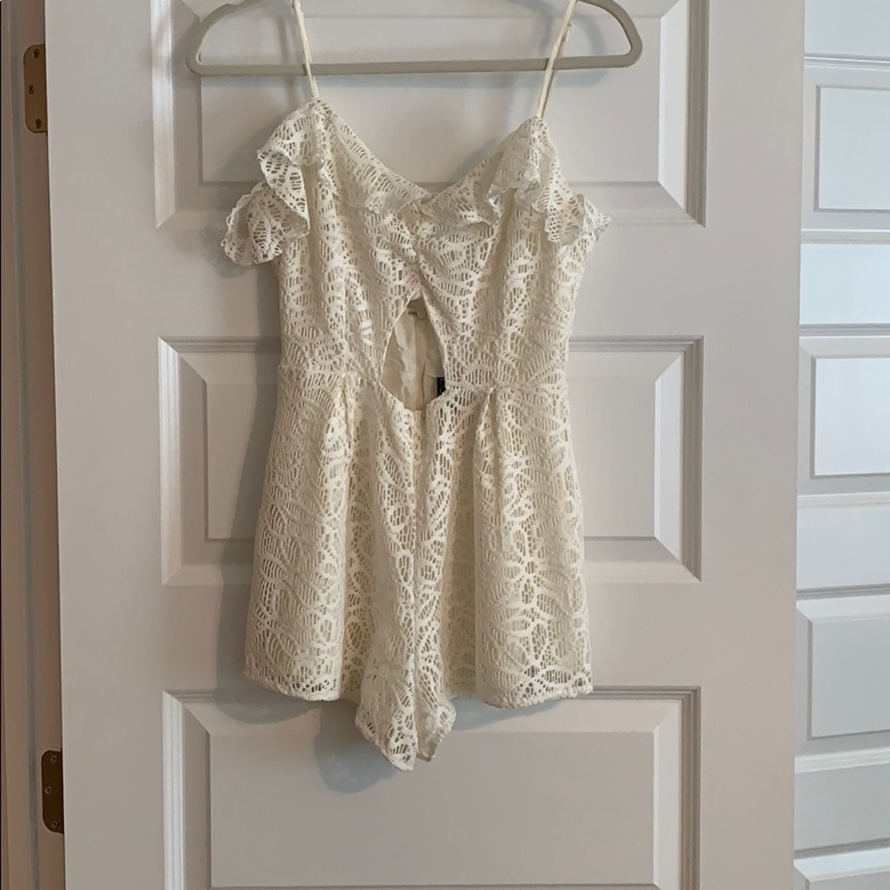 Lace romper